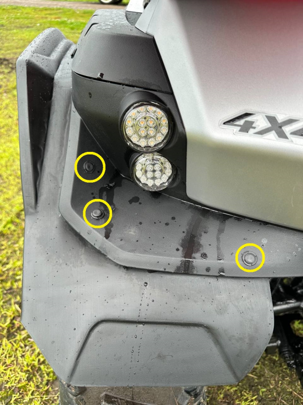 Расширители арок Linhai Yamaha M550L